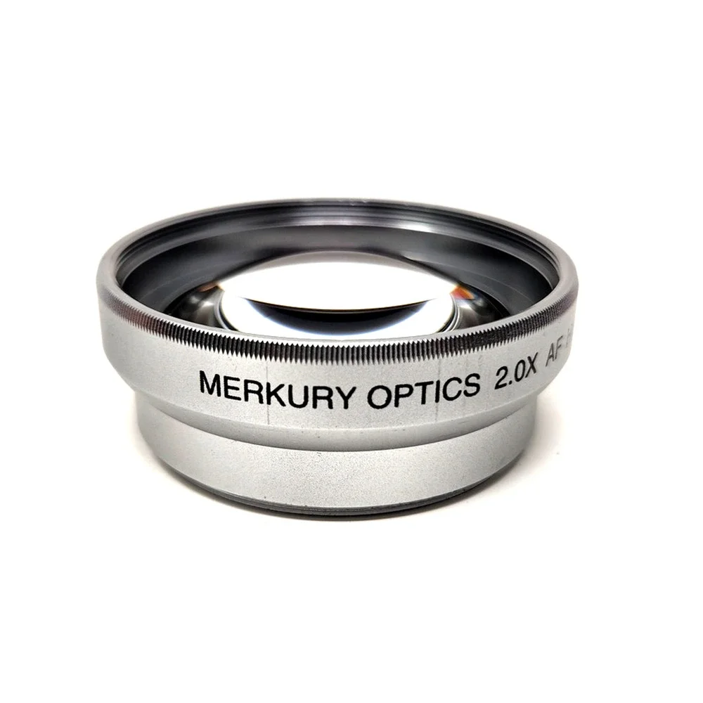 Merkury Optics 2.0X AF High Definition Digital Telephoto Lens Silver